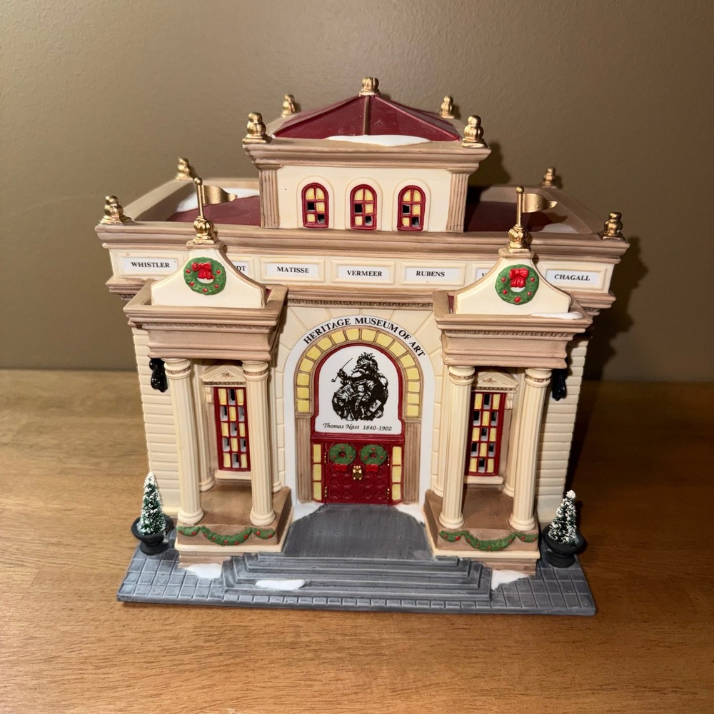 Department 56 Christmas in the City Heritage Museum of Art 1994 58831